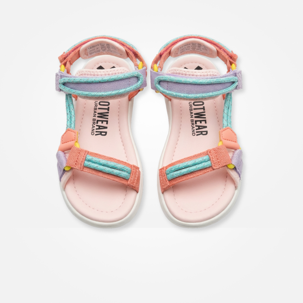 SANDALIAS ROSADO, AQUA, MORADO