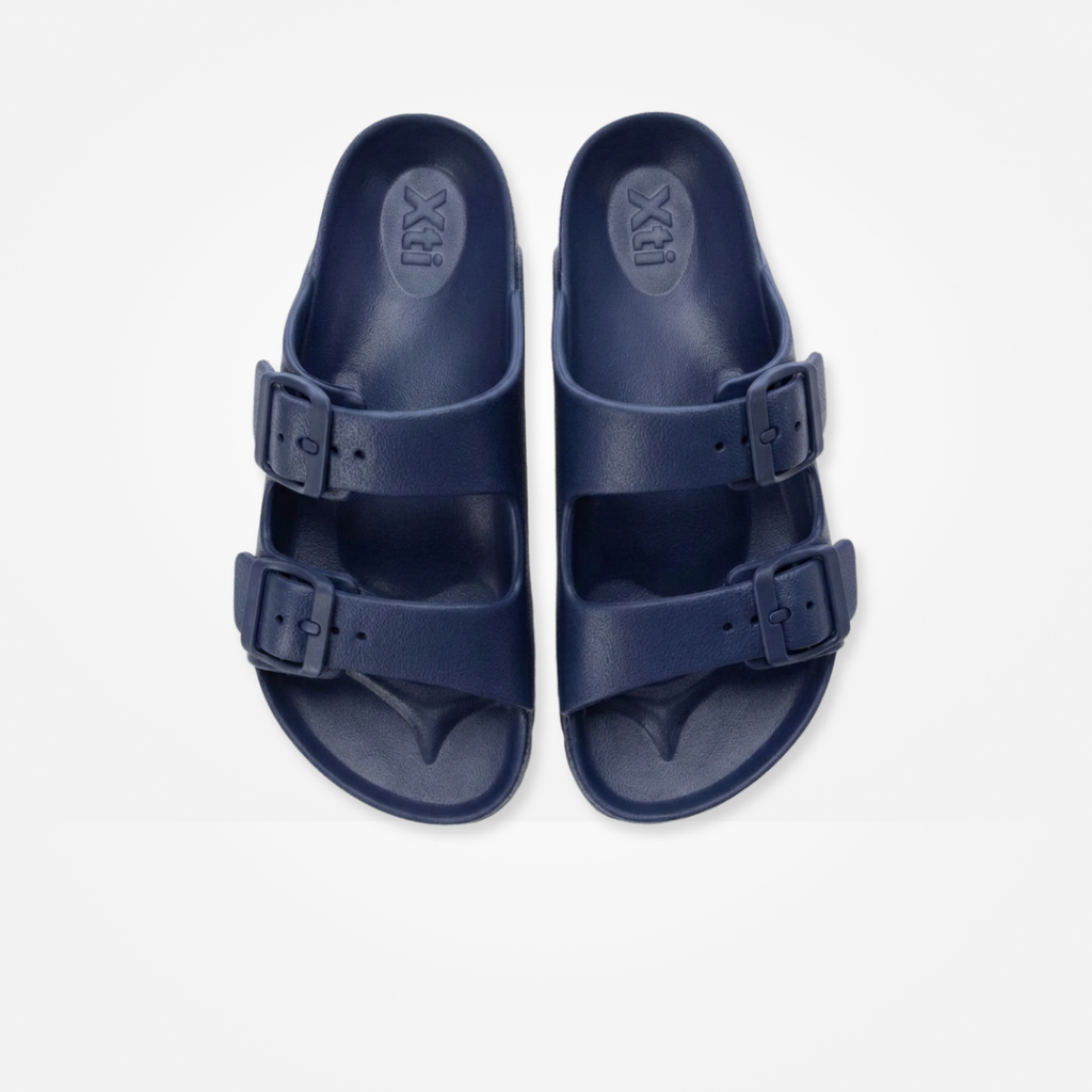 SANDALIAS AZUL GOMA