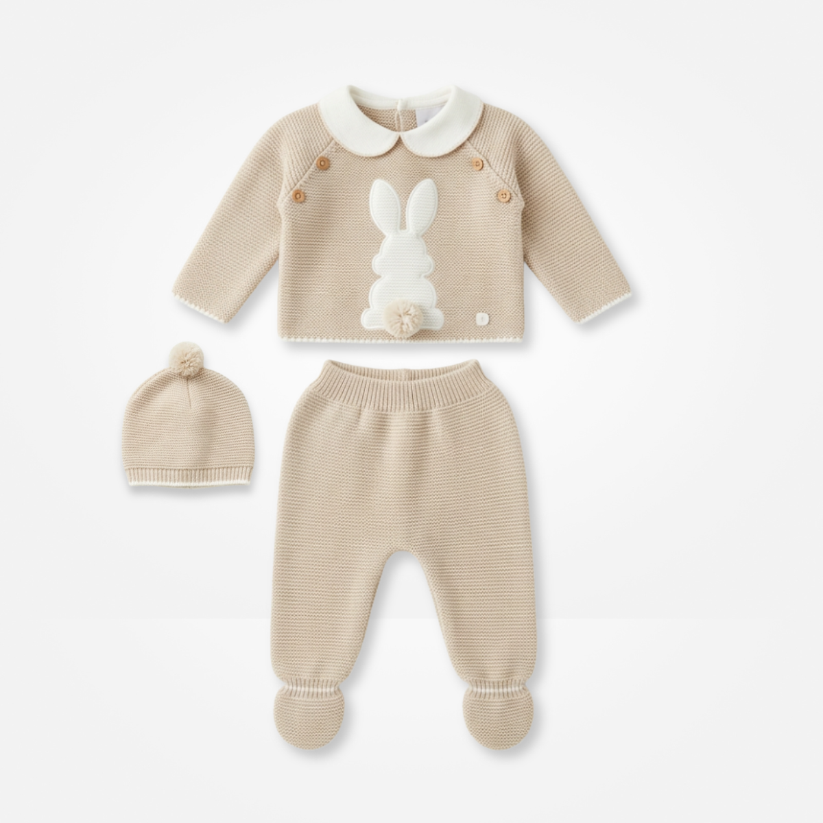 MONITO BEIGE CONEJITO