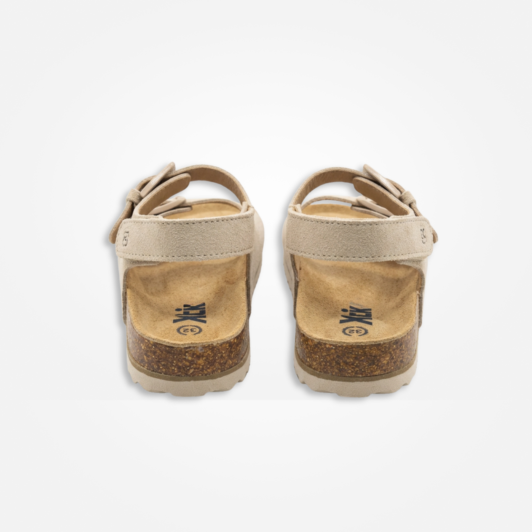 SANDALIAS GAMUZA BEIGE CLARITA