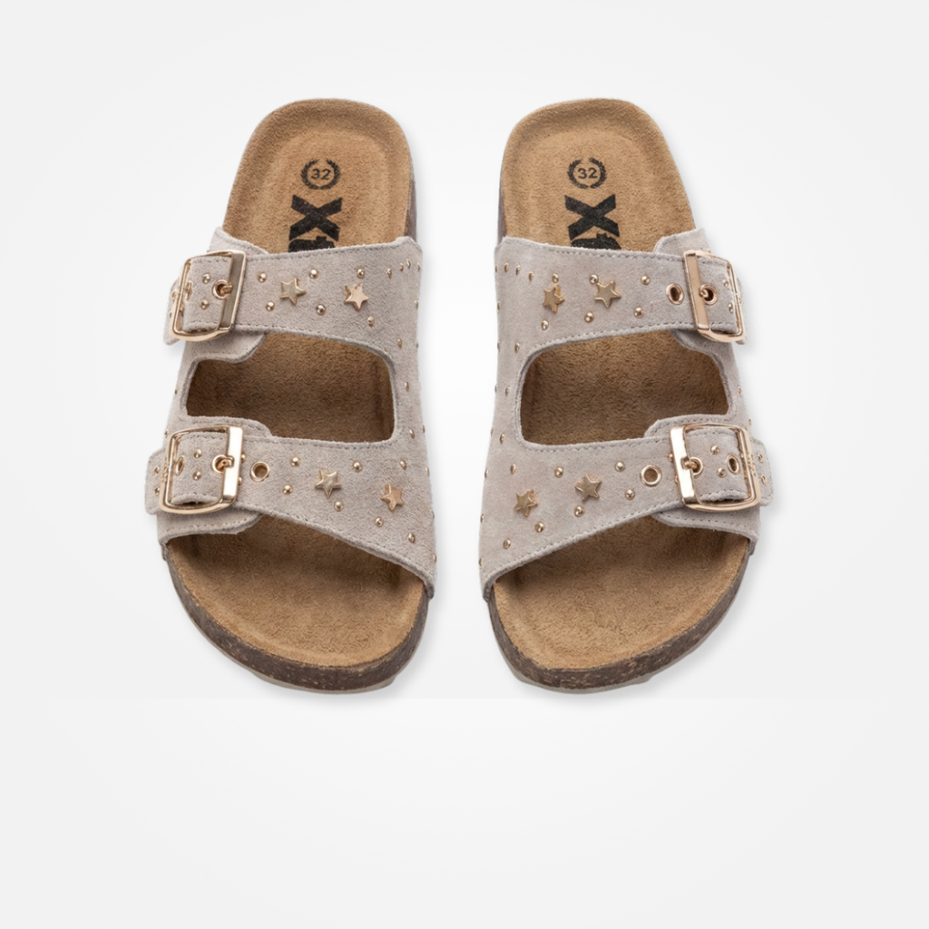 SANDALIAS ESTRELLAS GRISES