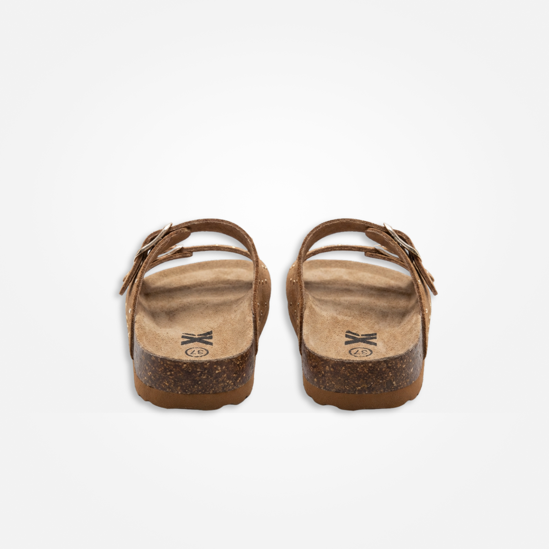 SANDALIAS ESTRELLAS MARRÓN